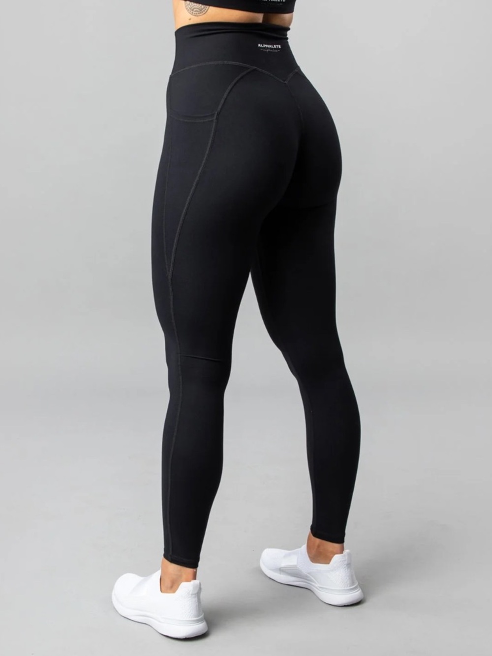Alphalete Alphalux Raven (Black) Leggings